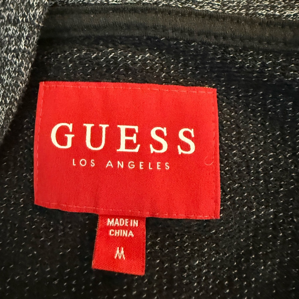Guess Charcoal Open-Front Cardigan - Picture 2 of 9